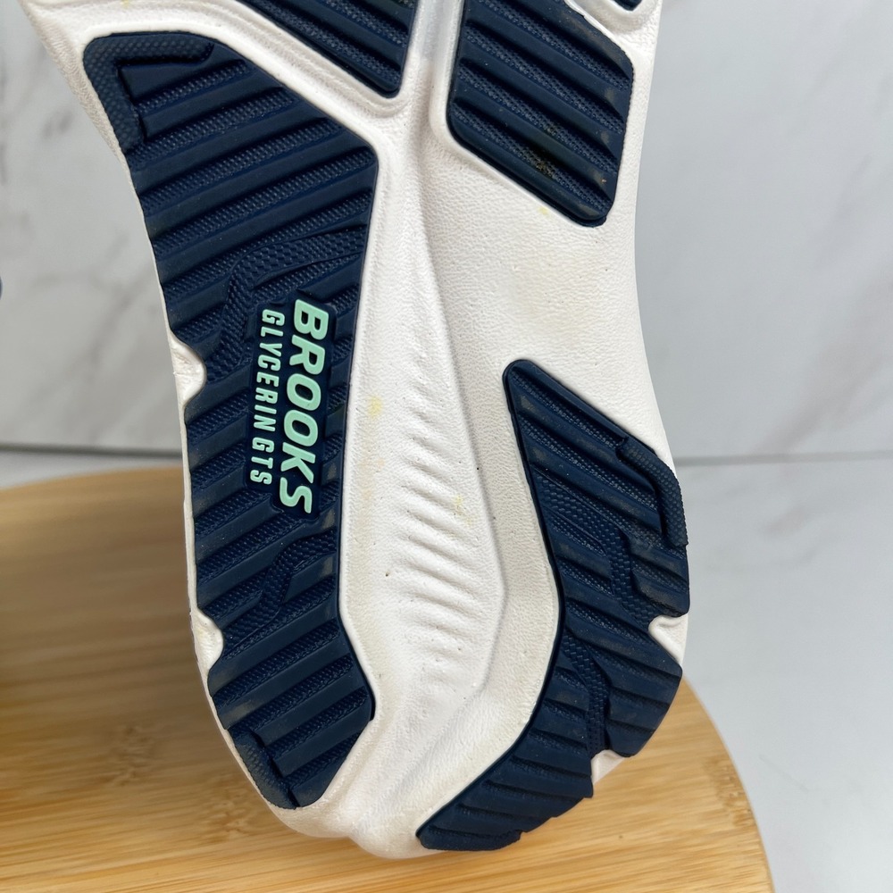 Brooks Glycerin GTS 23 Womens Size 10.5 B Spellbound Yucca Blue Running Shoes - Picture 10 of 12
